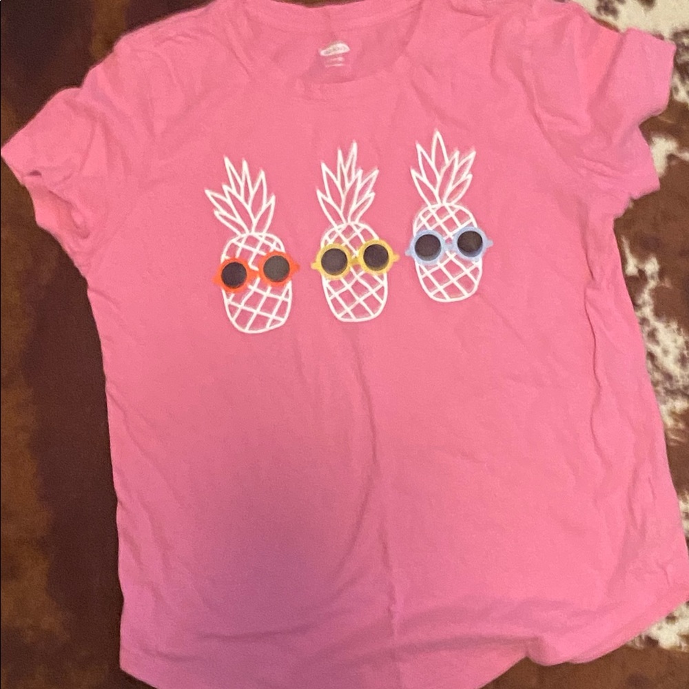 Girls Old Navy Pineapple T-shirt